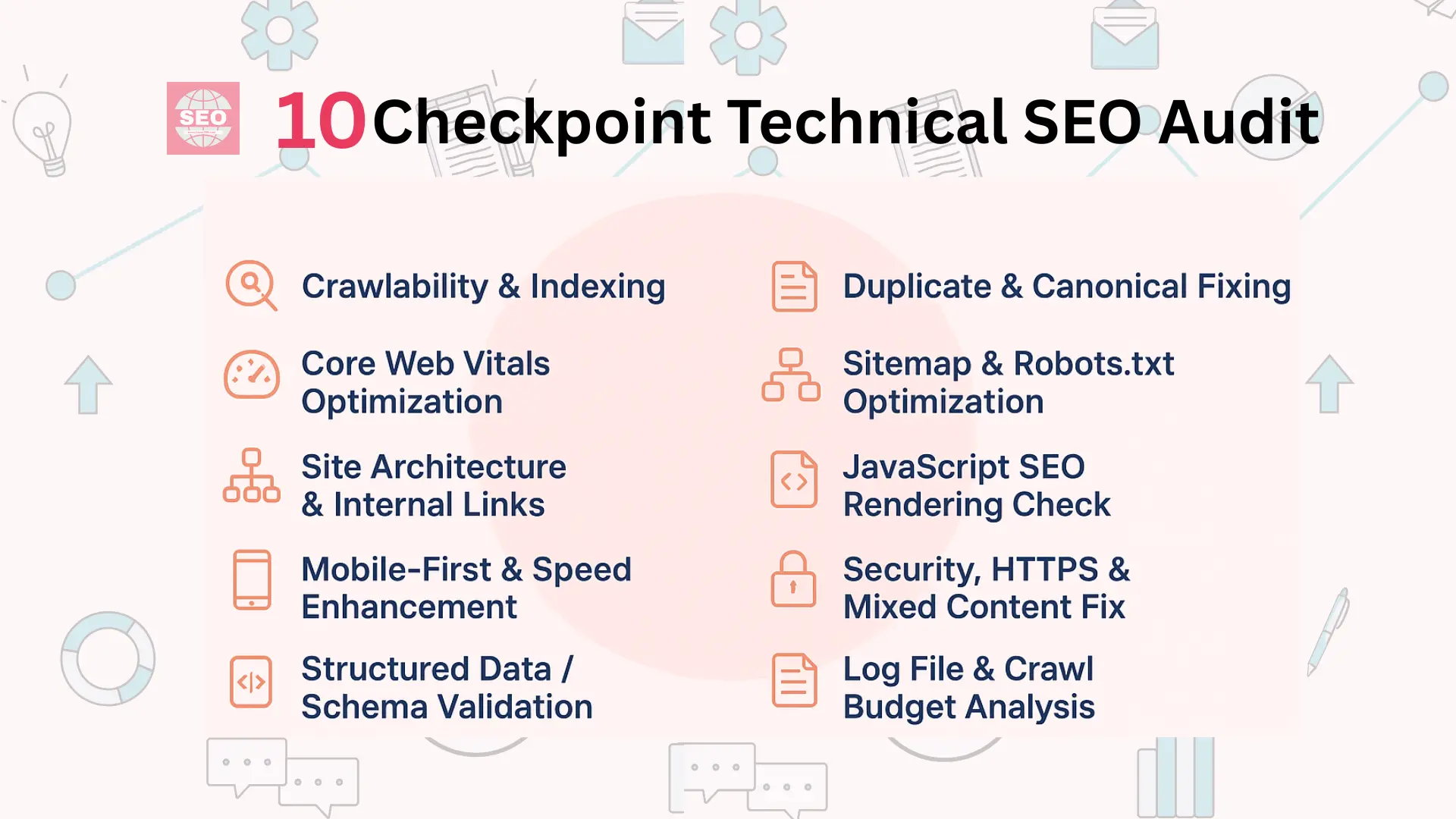 10 Checkpoint Technical SEO Audit service