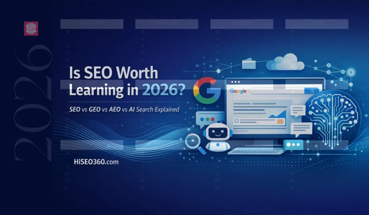 Is SEO Worth Learning in 2026 - Hiseo360